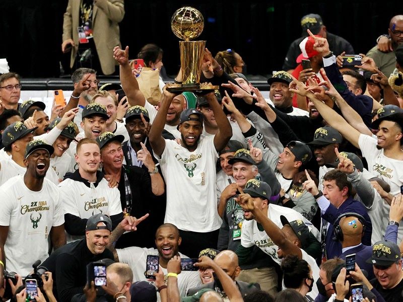 Milwaukee Bucks NBA 2021 CHAMPIONS 1st NBA Championship Since 1971. Giannis  With 50 Points – Greek City Times