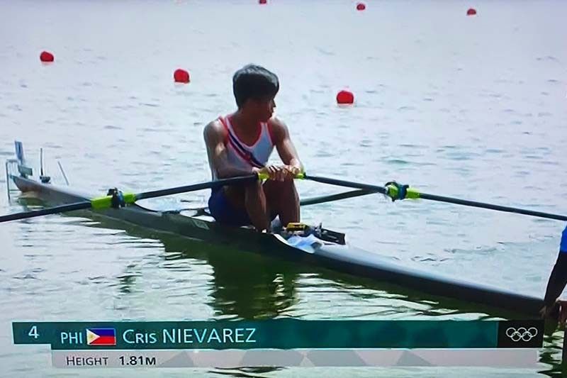 Nievarez credits coach after entering rowing quarterfinals in Olympic debut