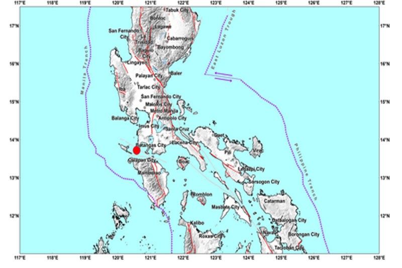 Strong quakes rock Calatagan