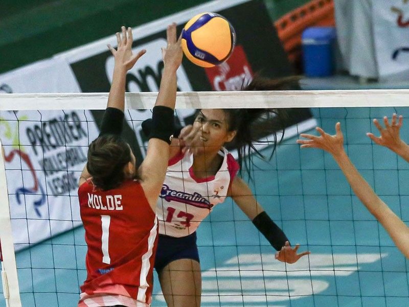 Domingo steps up as Creamline routs PLDT to stay undefeated