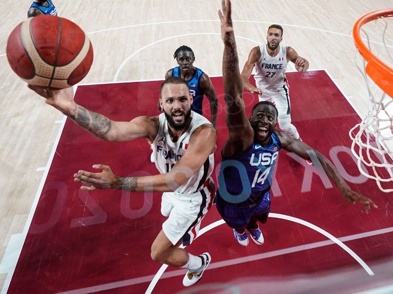 France stuns NBA player-loaded US squad in Olympic basketball