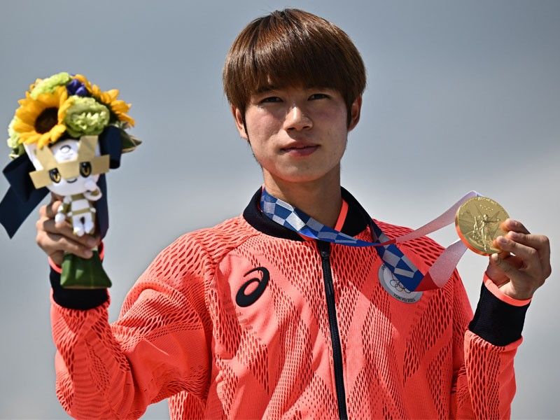 Japan's Horigome crowned first skateboarding Olympic champion