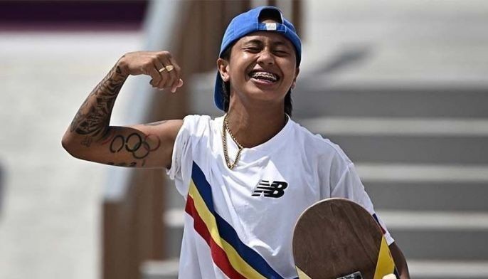 Didal earns Paris Olympic points with 18th place finish in world skateboard tiff