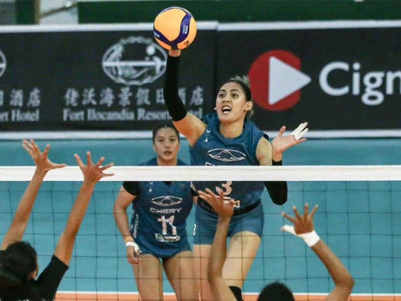 Chery Tiggo nips Perlas for third spot