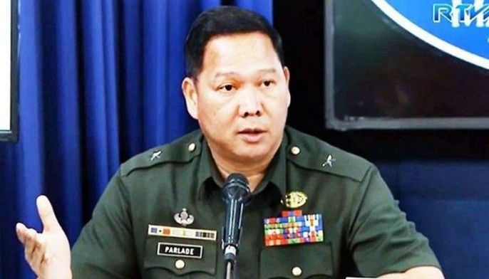 Parlade retires from service