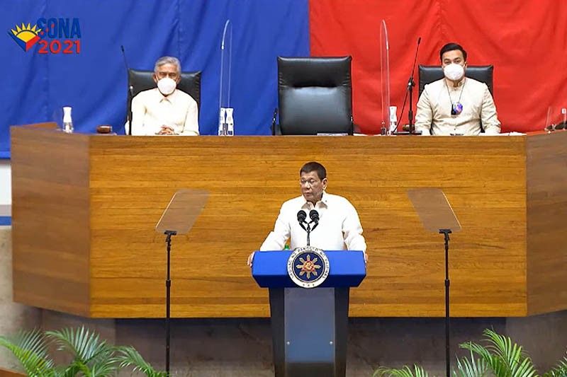 In last SONA, Duterte pitches to Congress: Pass bill for free legal aid to PNP, AFP facing charges