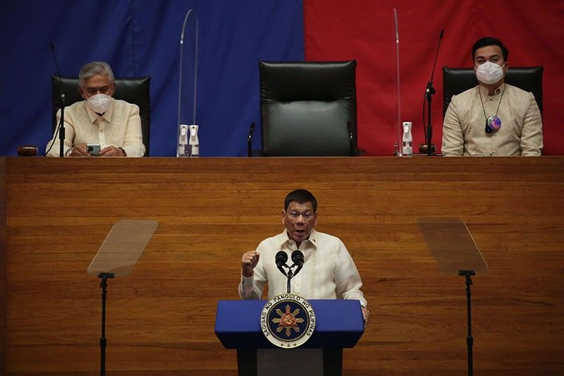 FULL TEXT: Duterte's 2021 State of the Nation Address