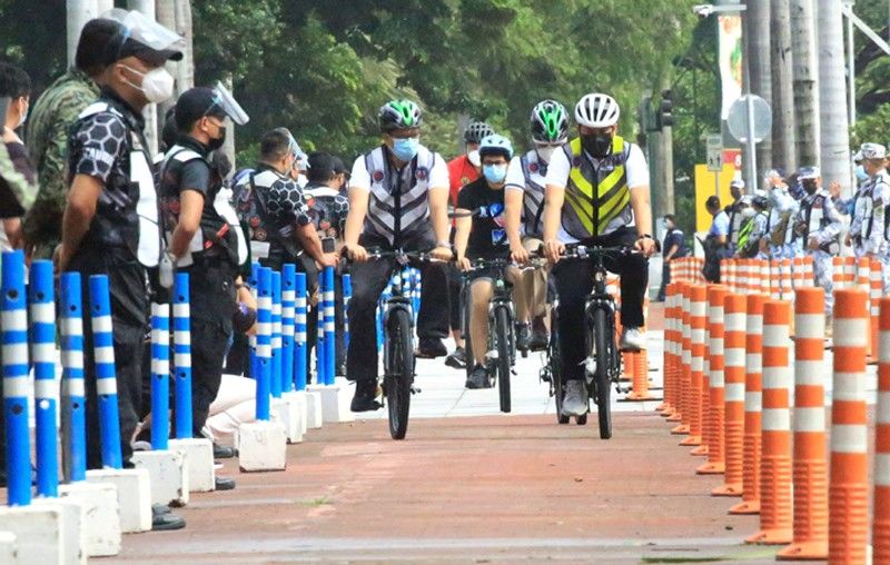 Metro Manila bike lane network opens