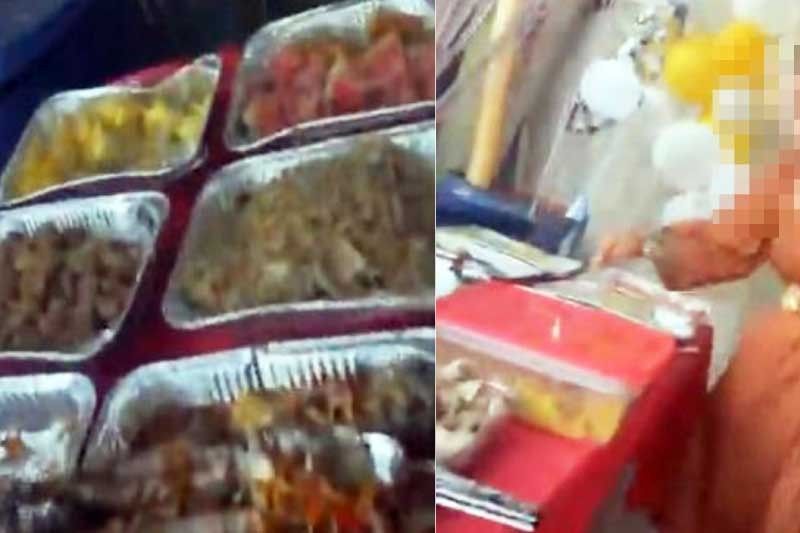 Woman on viral food mess goes to police