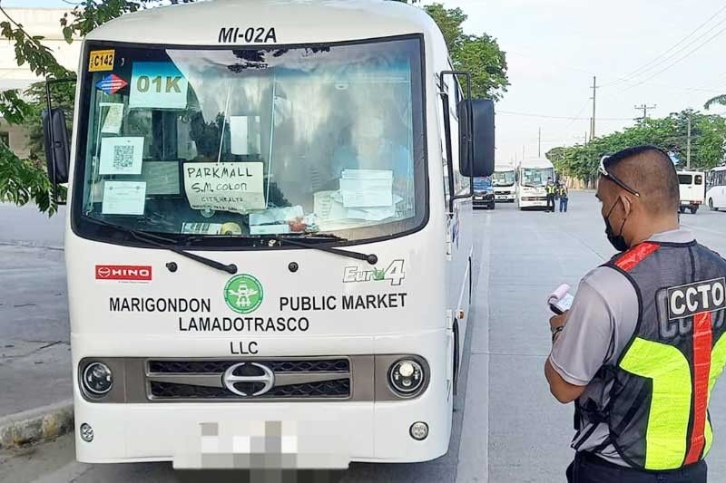 Fine awaits PUV operators violating health protocols