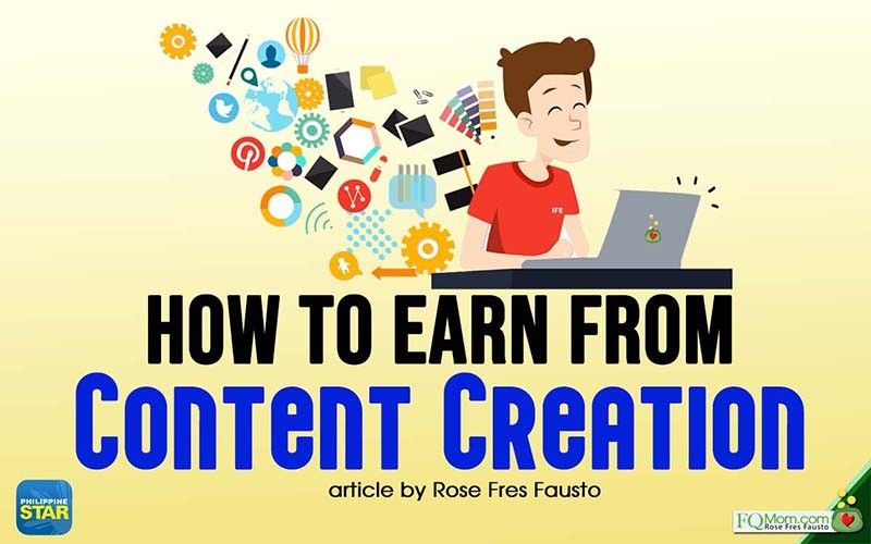 How to earn from content creation