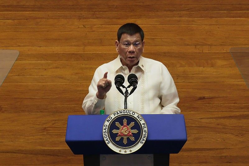 â��Di bakunado â��wag palabasin - Duterte