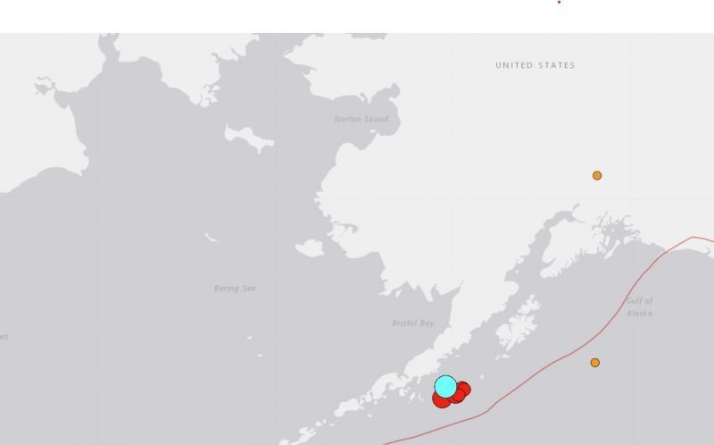 8.2 magnitude earthquake off Alaskan peninsula, tsunami warning