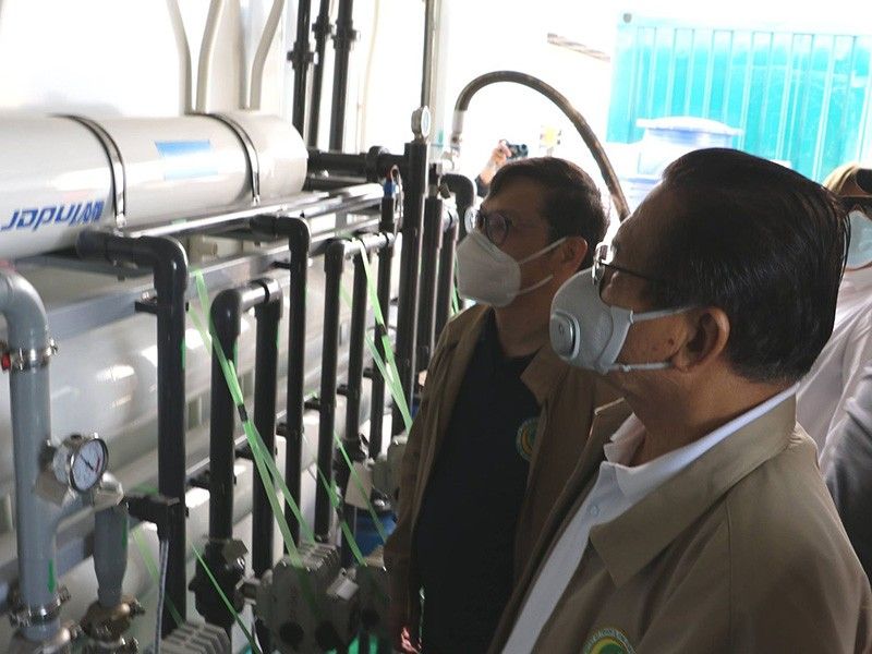 Seawater desalination machines up for delivery to Sulu