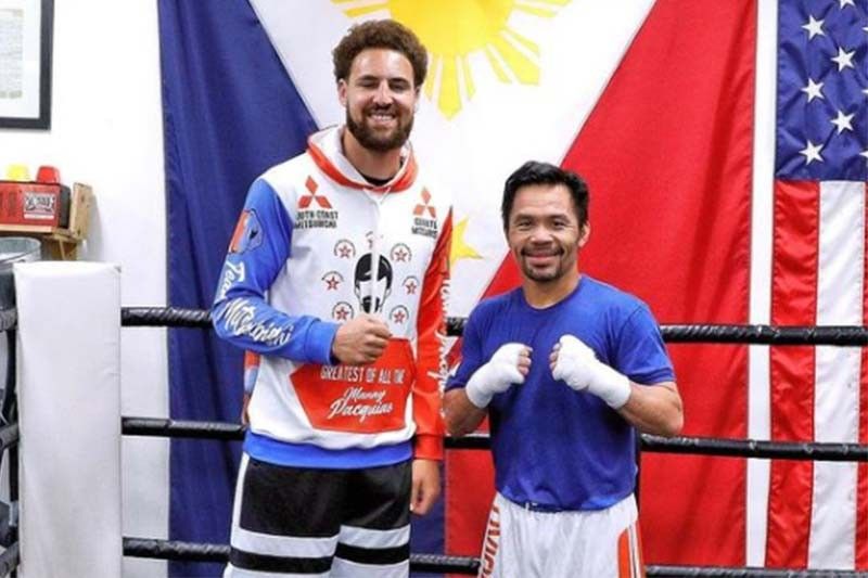 Klay Thompson latest NBA star to visit Manny Pacquiao at Wild Card