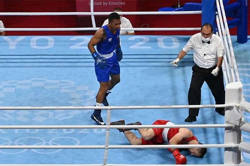 Marvelous Marcial knocks out Armenian foe in first round for sure Olympic medal