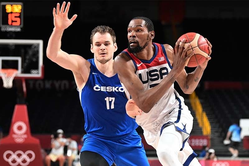 Durant leads Team USA to Olympics knockout stage