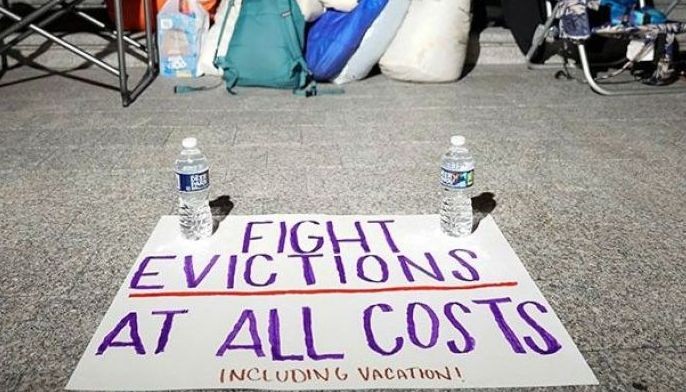 Millions of Americans risk eviction as virus cases spike