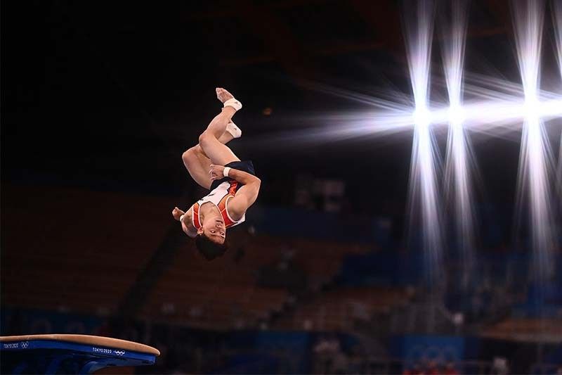 Yulo narrowly misses podium in vault final as Olympics stint ends