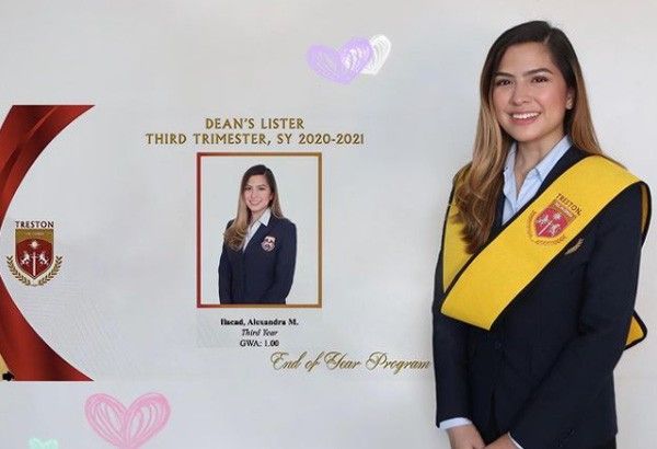 Alexa Ilacad to graduate from college with honors