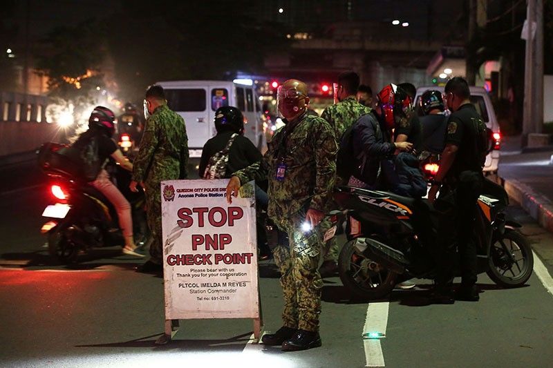 PNP to strictly enforce curfew, border control