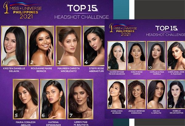 Kisses Delavin tops Miss Universe PH headshot challenge, Maureen in 3rd ...