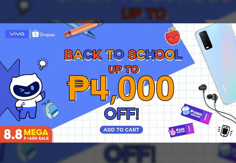 Score big back-to-school discounts on vivo smartphones at Shopee 8.8 Sale