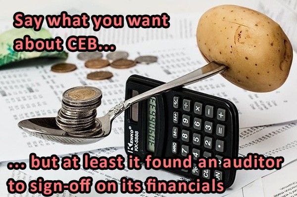 The bloodbath continues for CEB