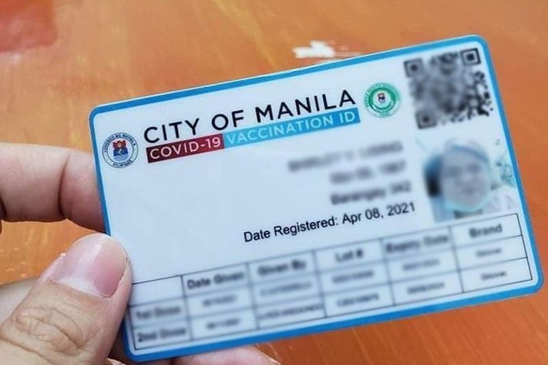 DILG exec proposes requiring vaccine cards to be worn like IDs outdoors