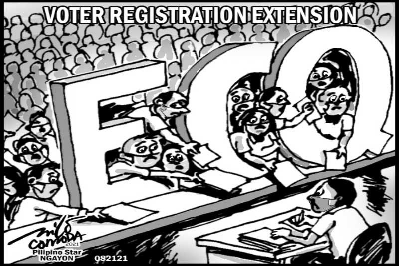 EDITORYAL - Voter registration dapat palawigin
