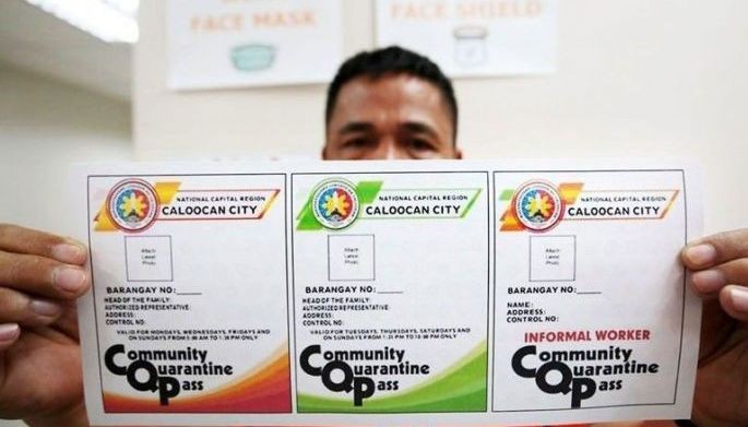 Caloocan requires quarantine pass during MECQ
