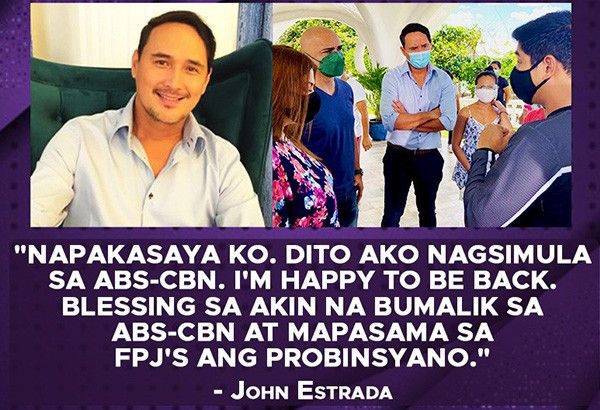 John Estrada returns to ABS-CBN, joins 'Ang Probinsyano'