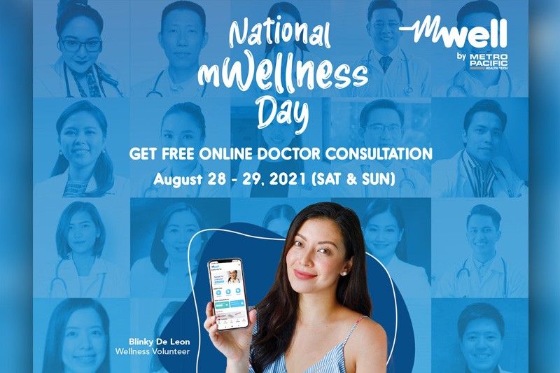 mWell to provide free online health consultations nationwide on August 28-29
