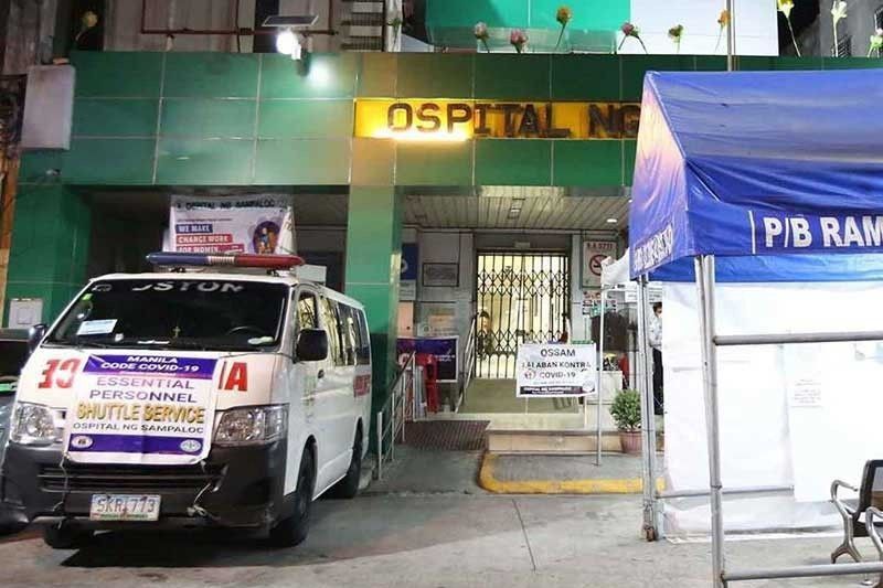 Manila city gov't says only admitting severe or critical COVID-19 patients in hospitals