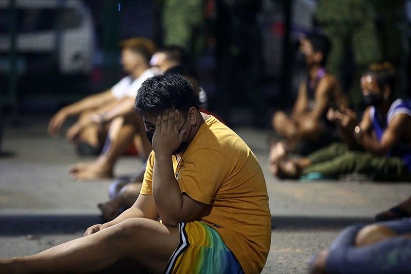 13,000 MECQ violators naitatala 'araw-araw' sa Metro Manila â�� PNP