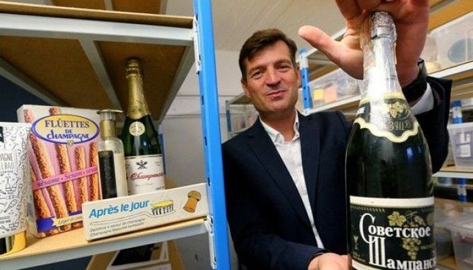 Condoms to cola: Champagne police pops cork over name theft