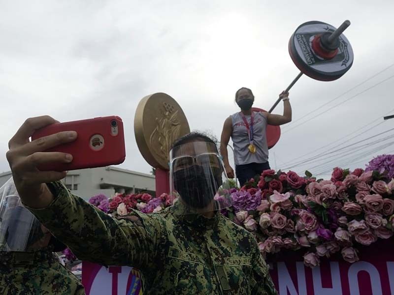 Olympic medalists Diaz, Marcial get heroes' welcome in Zamboanga City