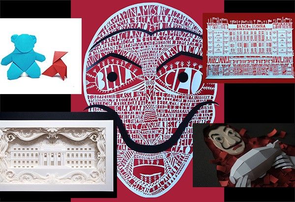 Filipino artists celebrate 'Money Heist' finale with 'La Casa De Papel' paper art