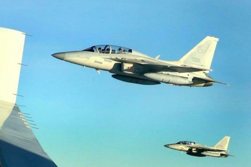 PAF jets intercept unknown aircraft entering Philippine airspace