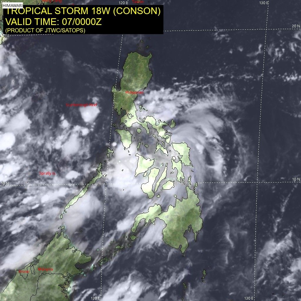 Signal No. 3 lifted as 'Jolina' weakens into severe tropical storm