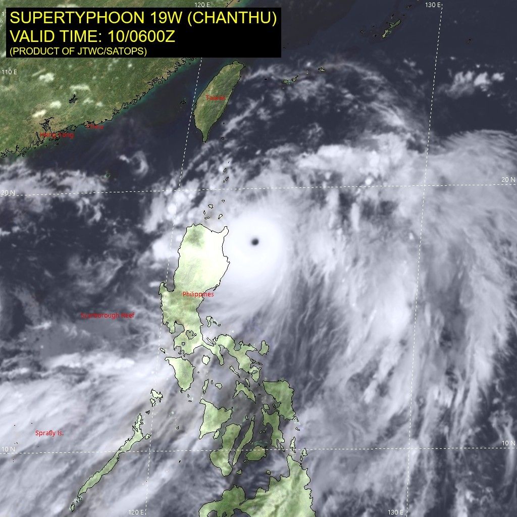 'Kiko' Nears Super Typhoon Status, Signal No. 4 Up In Babuyan Islands ...