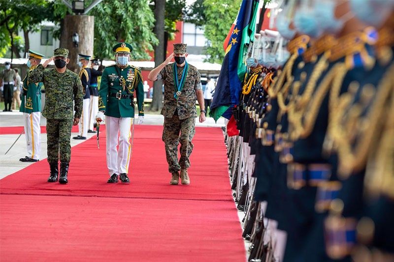 US Marine Corps chief meets with Philippine counterparts in first visit since 2017