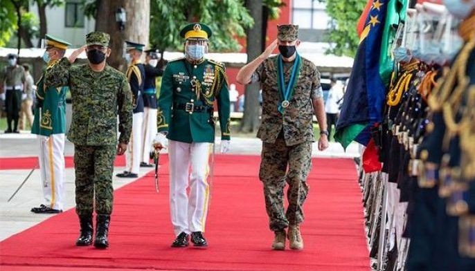 US Marine Corps chief meets with Philippine counterparts in first visit since 2017