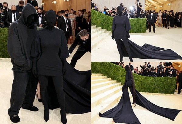 met gala black outfit