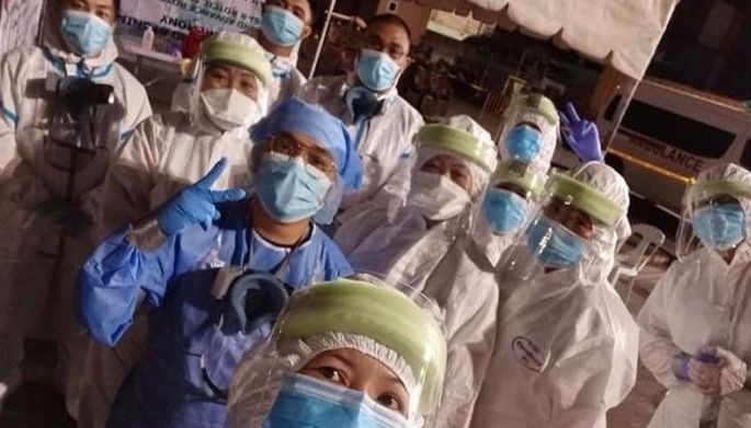 Medical frontliners wala na namalik sa vaccination sites