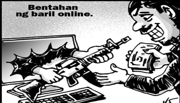 EDITORYAL- Online selling ng mga baril