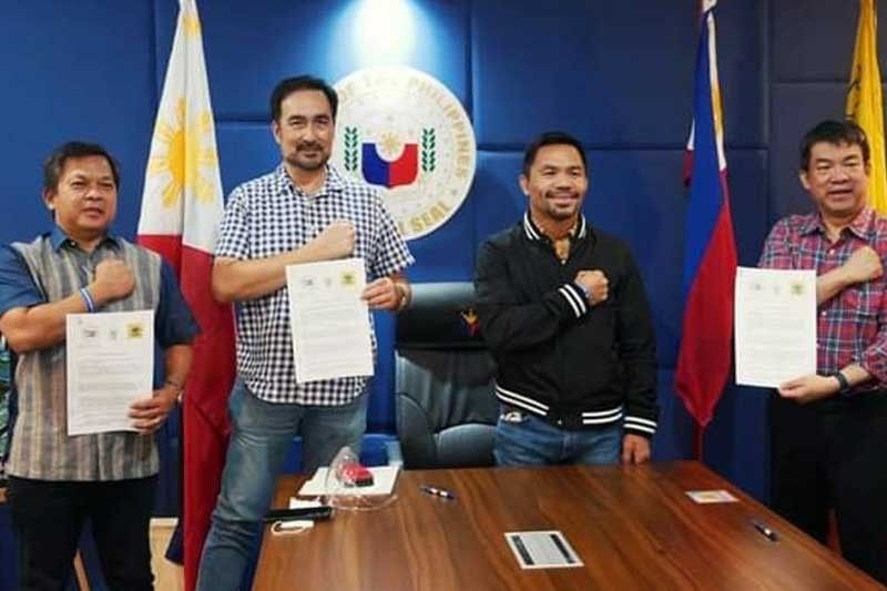 Manny Pacquiao to run for president; 'PROMDI' among supporters