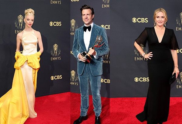 Television's best bring glamour to Emmy Awards 2021 red carpet