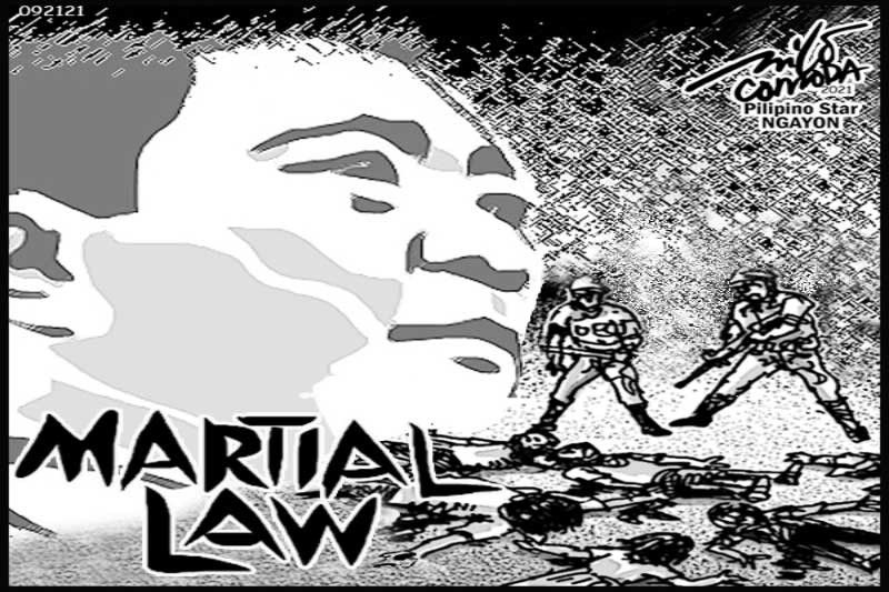 EDITORYAL â�� Bangungot ng martial law