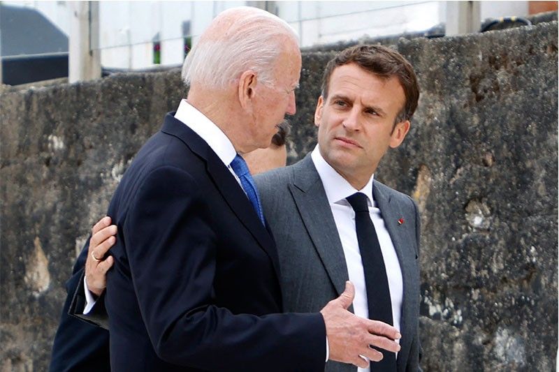 Macron, Biden have 'friendly' talk to defuse submarine row